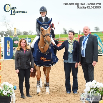 Sienna Charles is foot perfect taking the top-billed Chard International 2* Grand Prix Sienna Charles is foot perfect taking the top-billed Chard International 2* Grand Prix